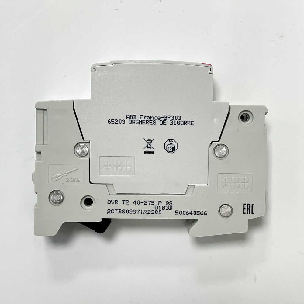 Обмежувач перенапруги  ABB OVR T2 40 275 P Qs ( 2CTB803871R2300 )